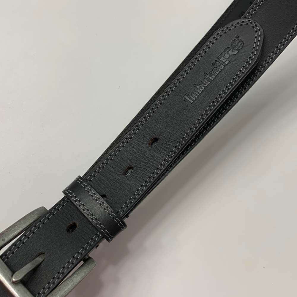 Men’s Timberland Pro Black Leather Belt